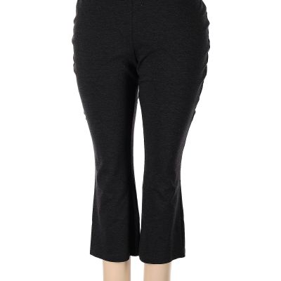 NANETTE Nanette Lepore Women Black Leggings 2X Plus